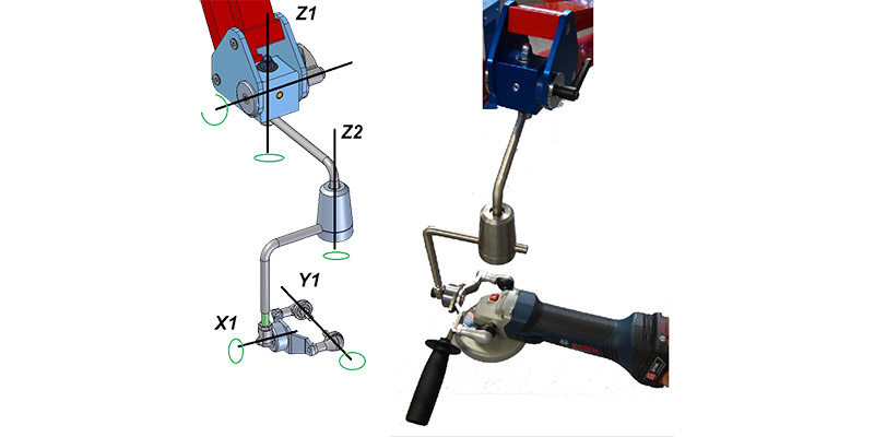 Balanced Articulated Arm - ORBITAL ATTACHMENT B